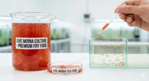 Live Moina Macrocopa Culture for Fish Fry Food
